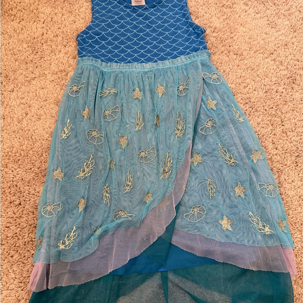 Hanna Andersson Disney Ariel Tulle Dress